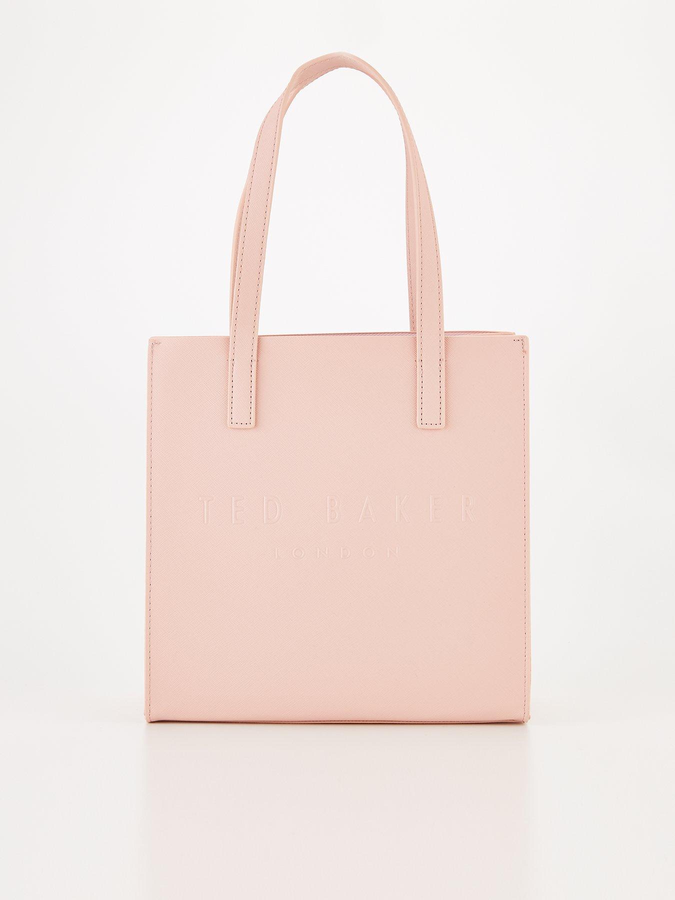 Ted Baker Crosshatch Small Icon Bag Pink littlewoods