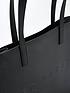  image of ted-baker-crosshatch-large-icon-bag-black