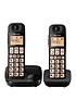  image of panasonic-kx-tge112eb-big-button-twin-dect-cordless-telephone-with-nuisance-call-blocker-amp-lcd-display-twin-handset-pack-black