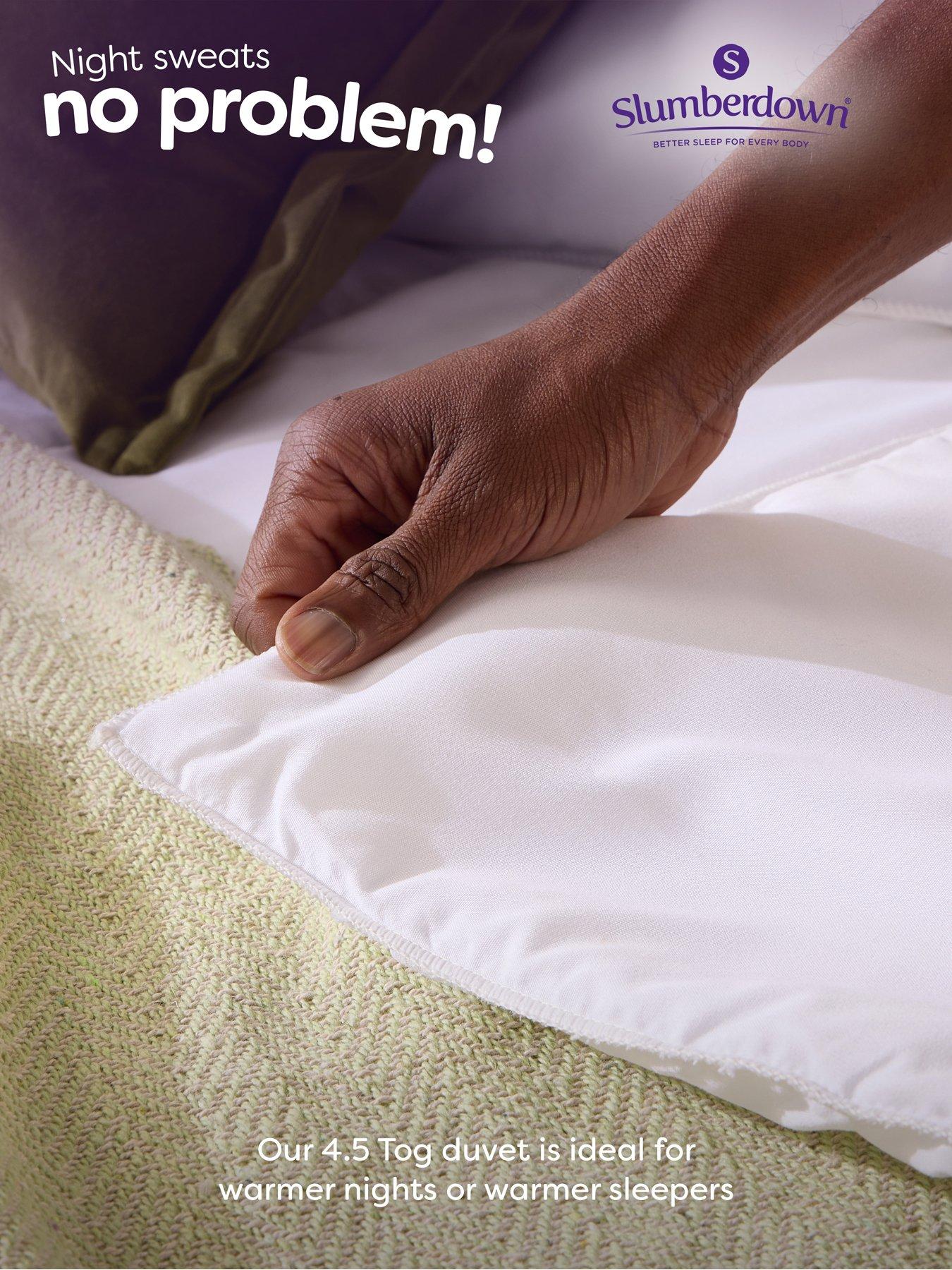 Image 4 of 7 of Slumberdown Anti Allergy 4.5 Tog Summer Duvet