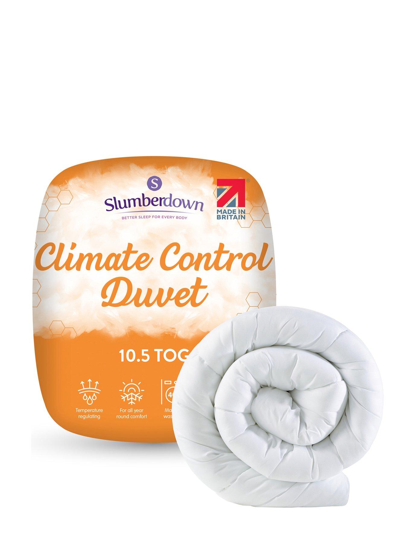 undefined Climate Control 10.5 Tog Duvet- White