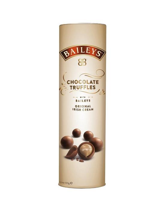 front image of baileys-twist-wrapped-milk-truffles-in-gift-tube-320g