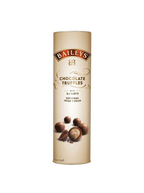 stillFront image of baileys-twist-wrapped-milk-truffles-in-gift-tube-320g