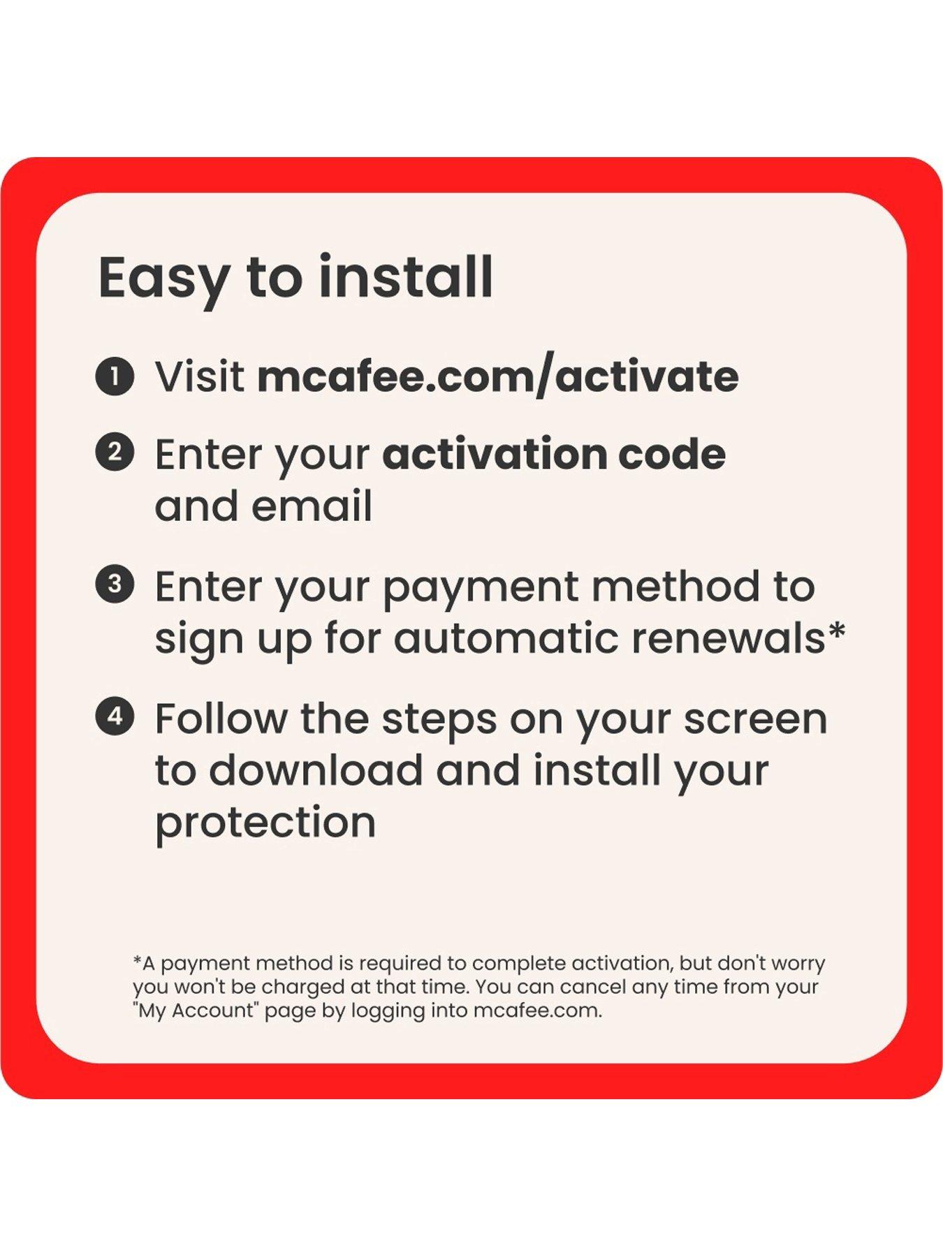 Image 2 of 5 of McAfee Internet Security - 3 Devices - 1 Year Subscription (Digital Download)