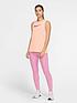  image of nike-training-pronbspessential-swoosh-tank-top-washed-coralnbsp