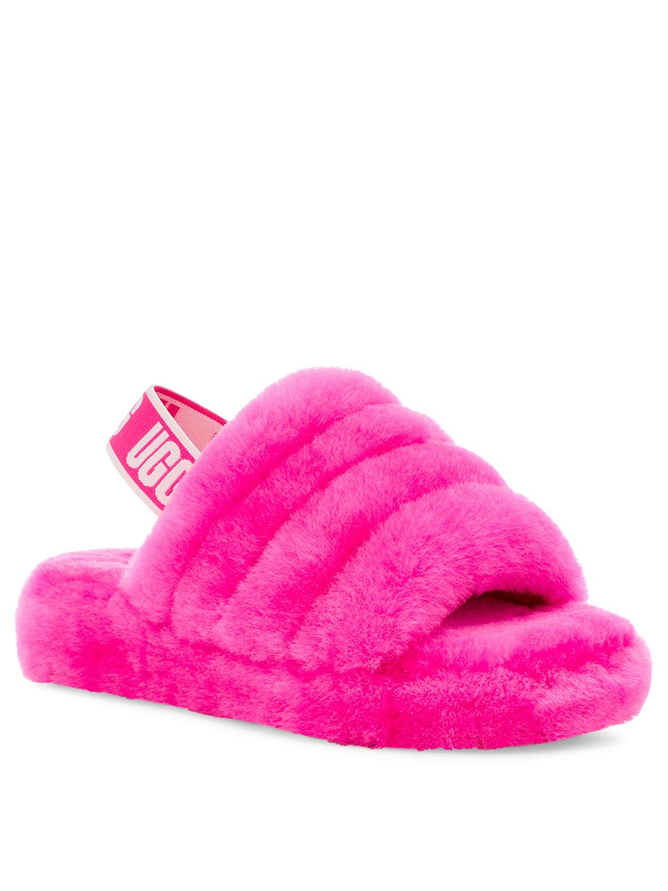 uggs fluff yeah pink