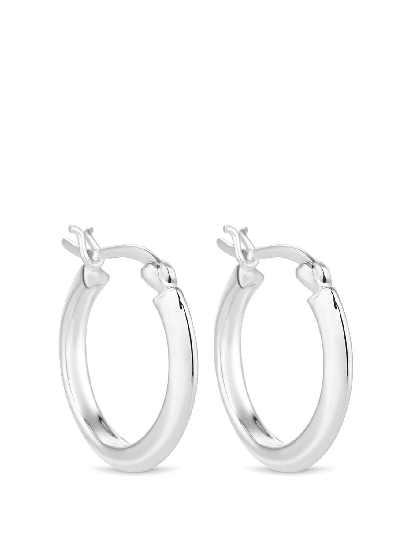 simply-silver-sterling-silver-925-narrow-hoop-earrings