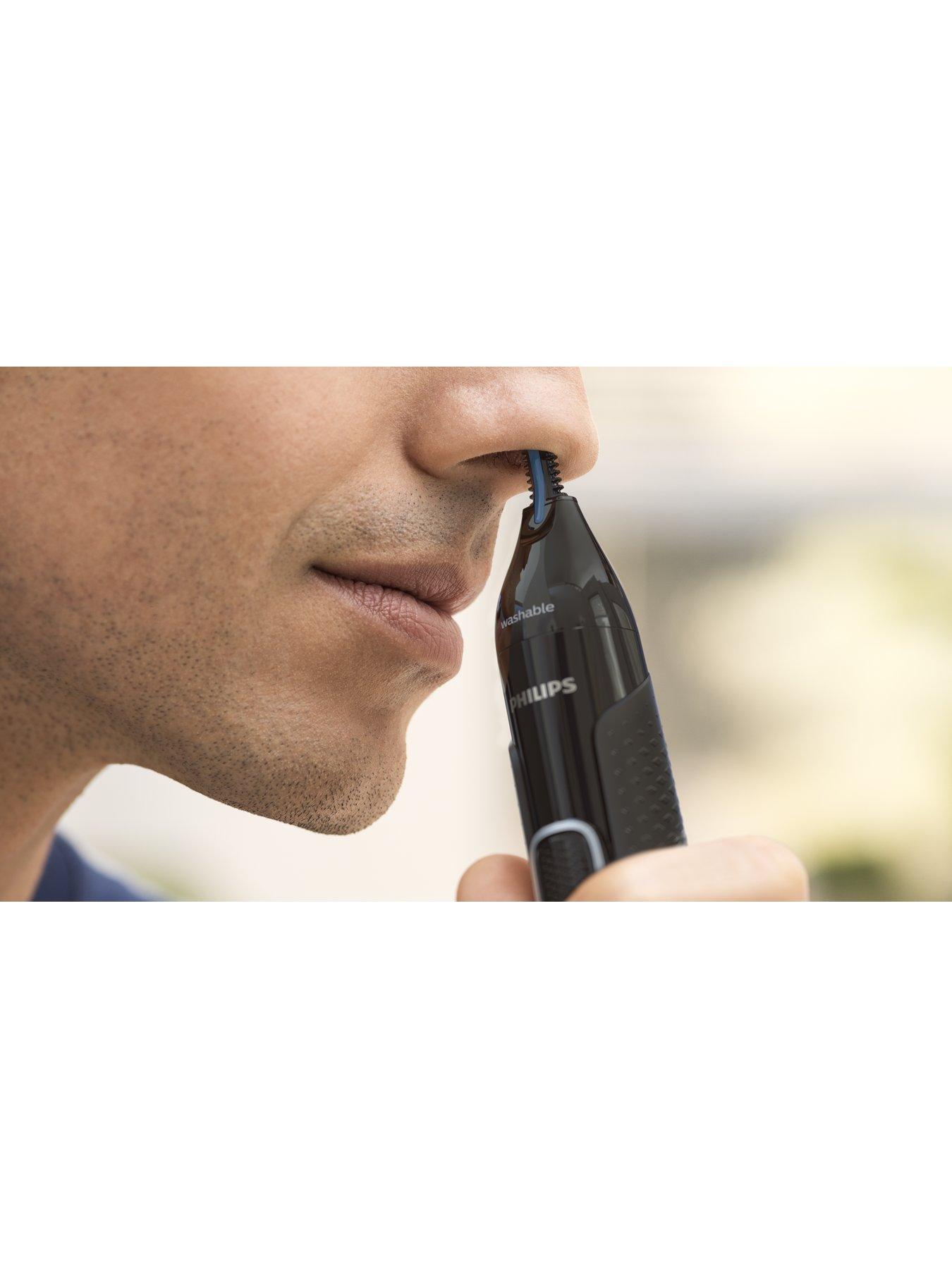 Image 4 of 6 of Philips Series 5000 Cordless Nose Trimmer, Ear and Eyebrow Trimmer, NT5650/16