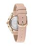  image of tommy-hilfiger-pink-dial-pink-leather-strap-watch