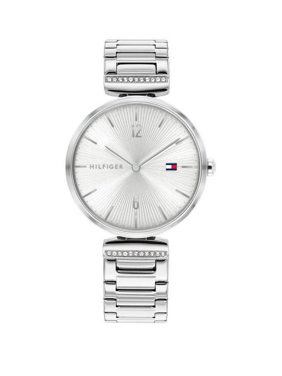 front image of tommy-hilfiger-silver-dial-stainless-steel-bracelet-watch