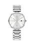  image of tommy-hilfiger-silver-dial-stainless-steel-bracelet-watch