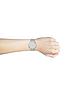  image of hugo-dream-silver-dial-stainless-steel-mesh-bracelet-watch