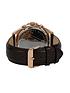  image of tommy-hilfiger-white-multi-dial-brown-leather-strap-mens-watch