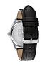  image of tommy-hilfiger-tommy-hilifger-theo-black-dial-black-leather-strap-watch