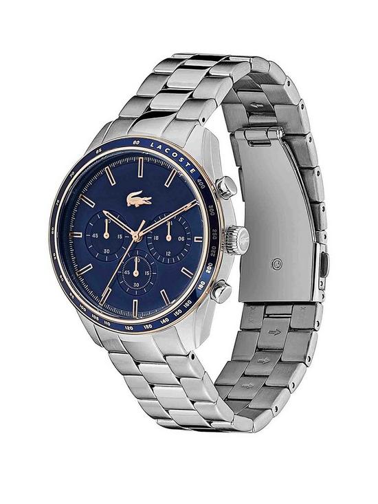 stillFront image of lacoste-boston-blue-chronograph-dial-stainless-steel-bracelet-watch