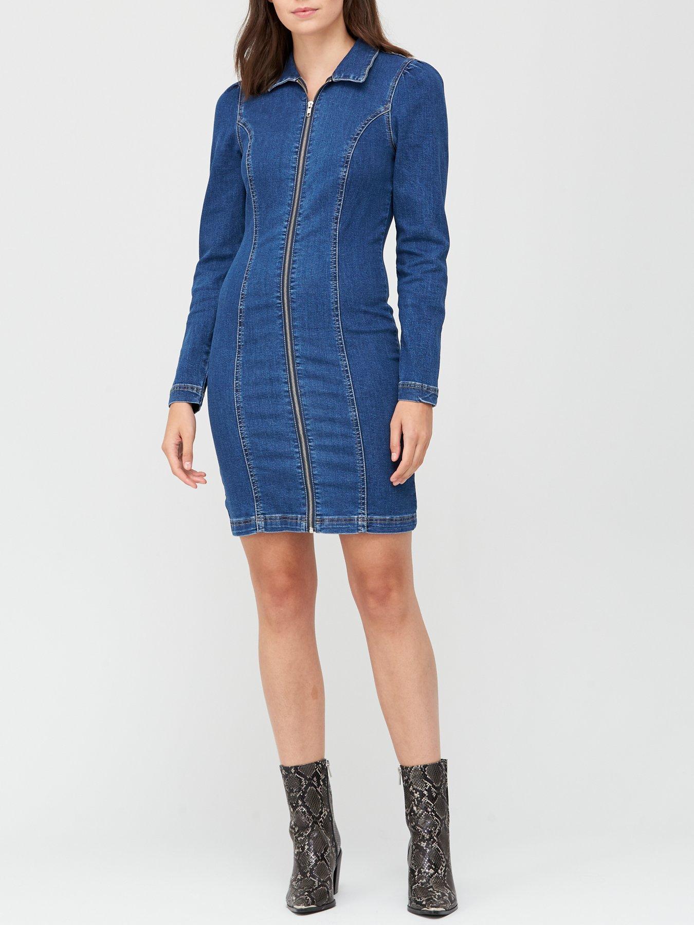 littlewoods denim dress