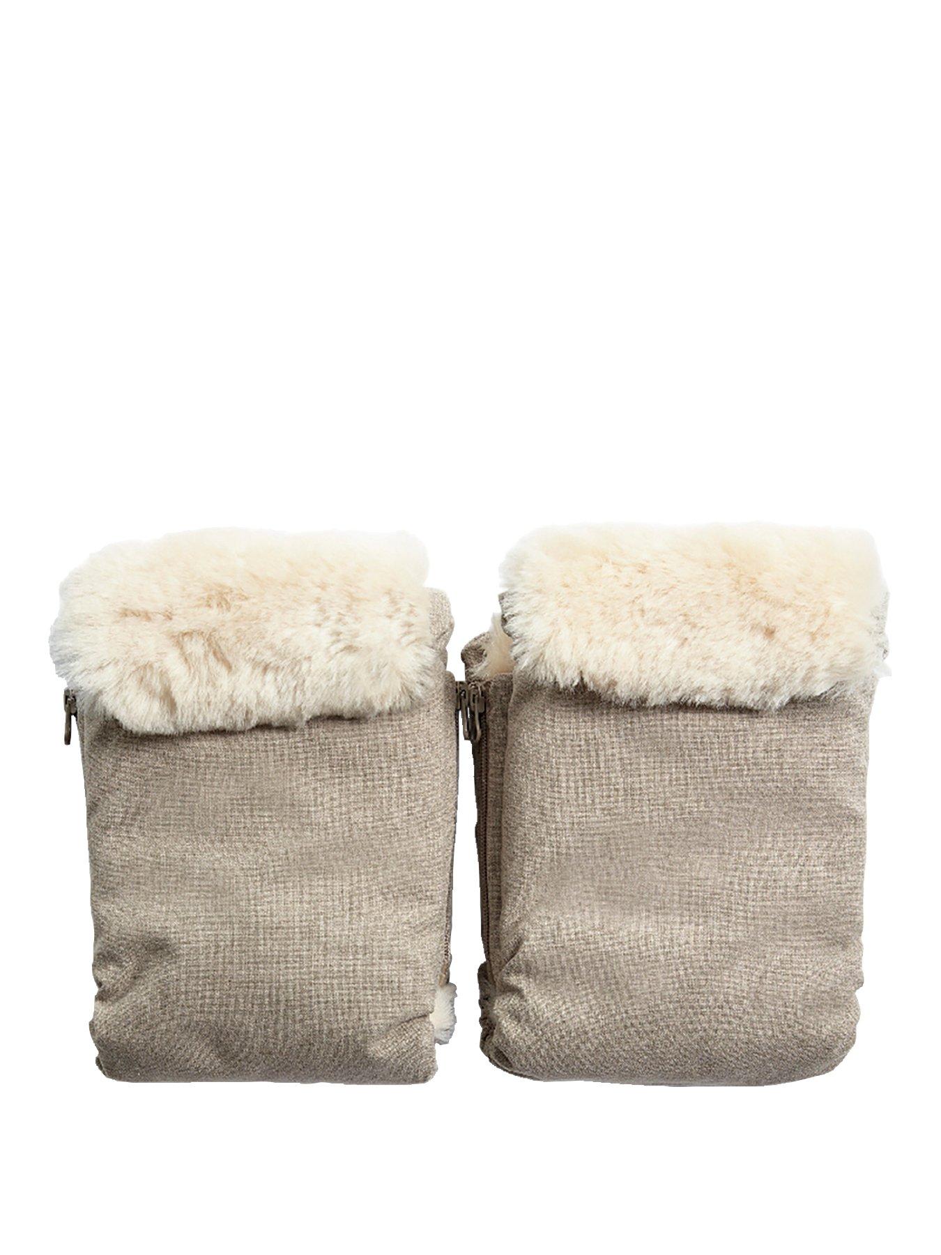 sheepskin pram gloves