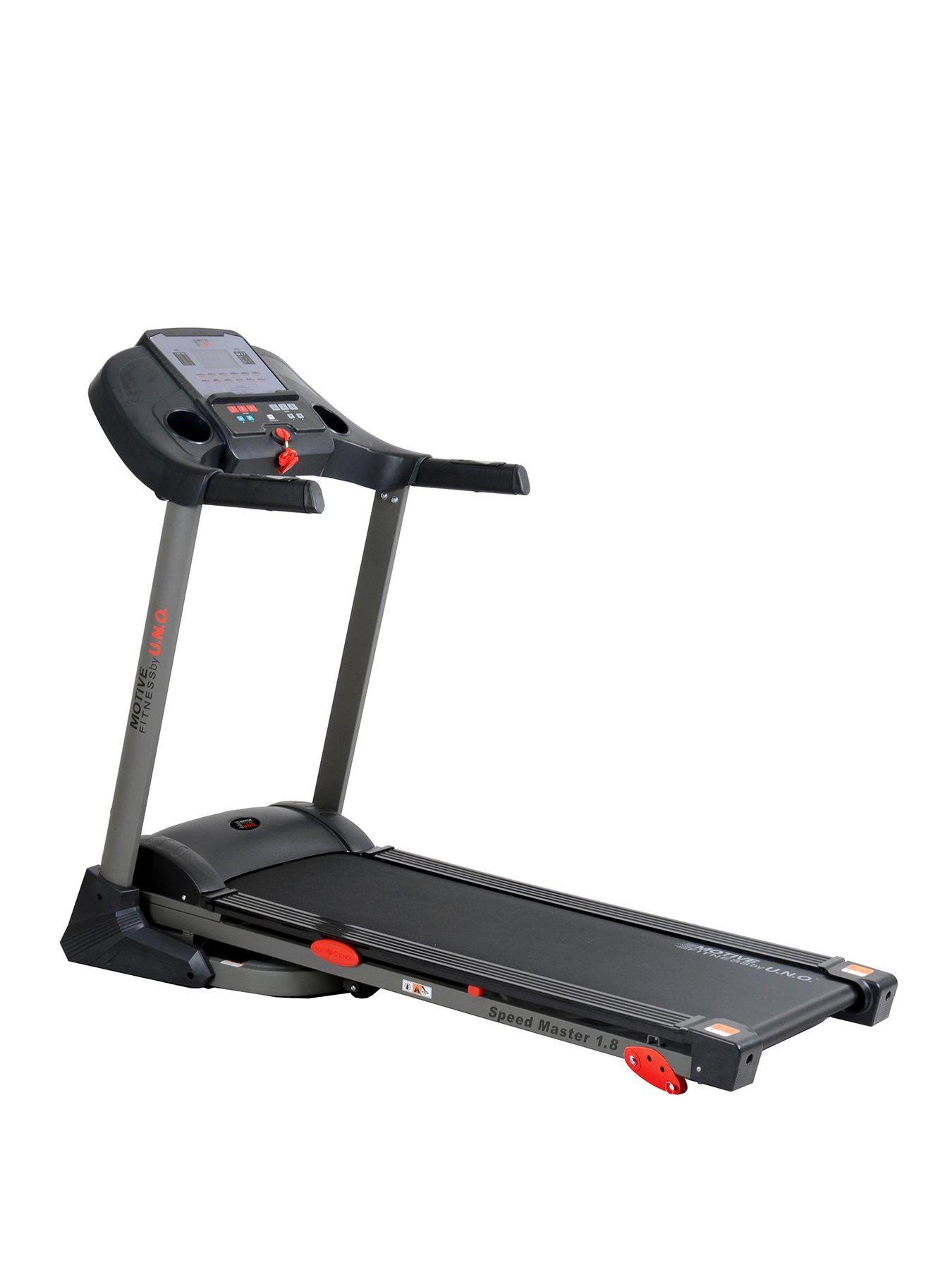 Reebok GT40S ONE Series Treadmill Black with Red Trim