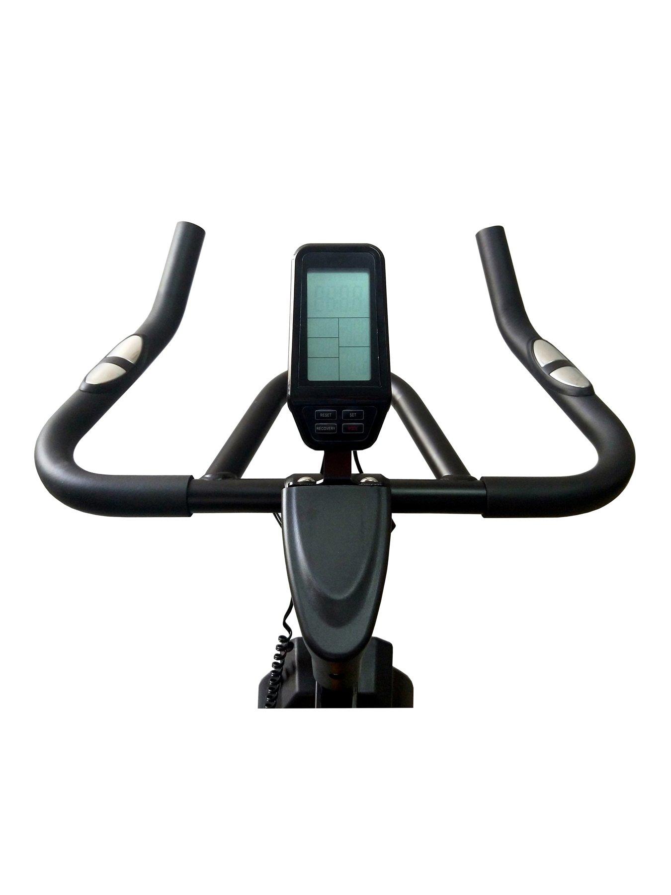 Ascend S2 Magnetic Spin Bike Black - Auto-adjusted resistance exercise bike