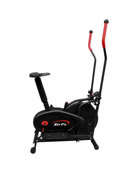 front image of xerfit-air-combo-2-in-1-cycle-elliptical-trainer