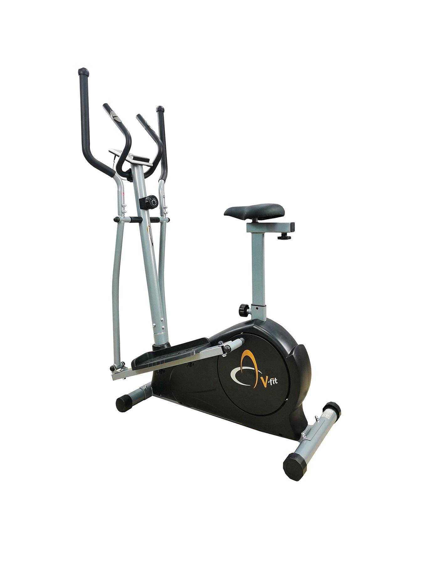 V Fit MAGNETIC 2 in 1 CYCLE ELLIPTICAL TRAINER littlewoods