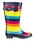  image of cotswold-stripe-wellington-boots