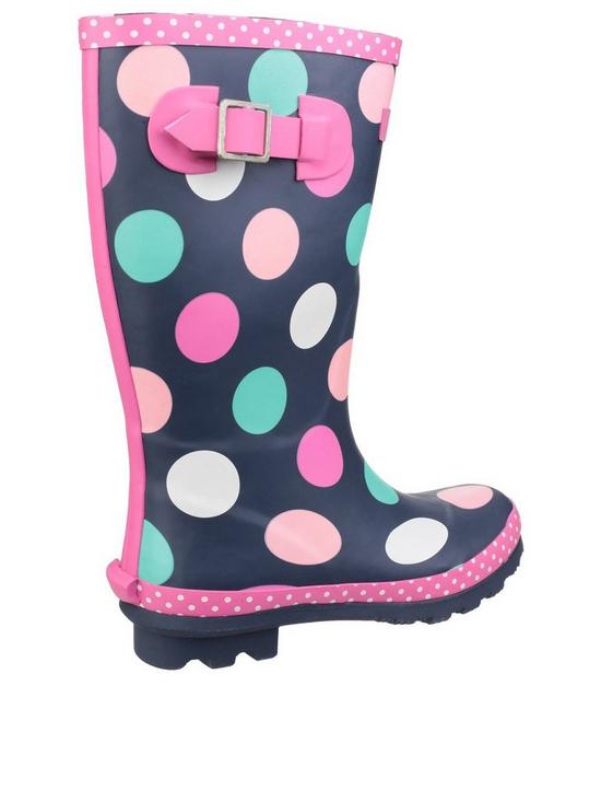 stillFront image of cotswold-girls-spotty-wellington-boots