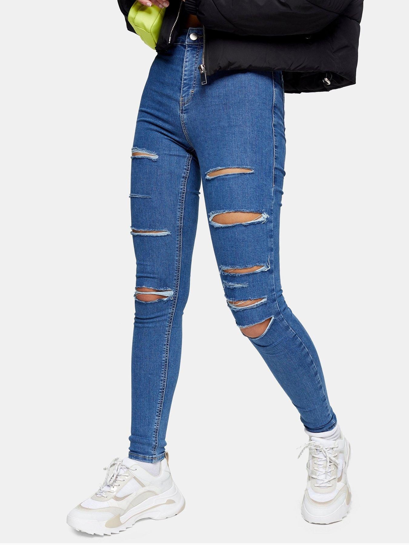 blue joni jeans topshop