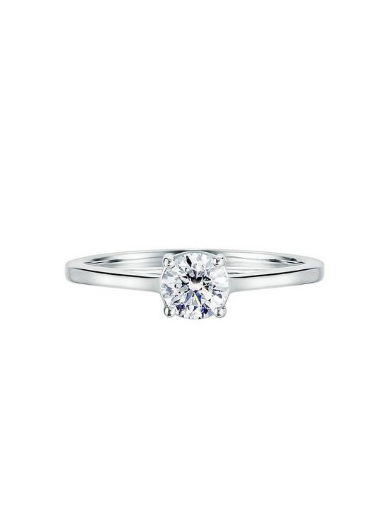 stillFront image of created-brilliance-celia-created-brilliance-9ct-white-gold-050ct-lab-grown-diamond-solitaire-ring