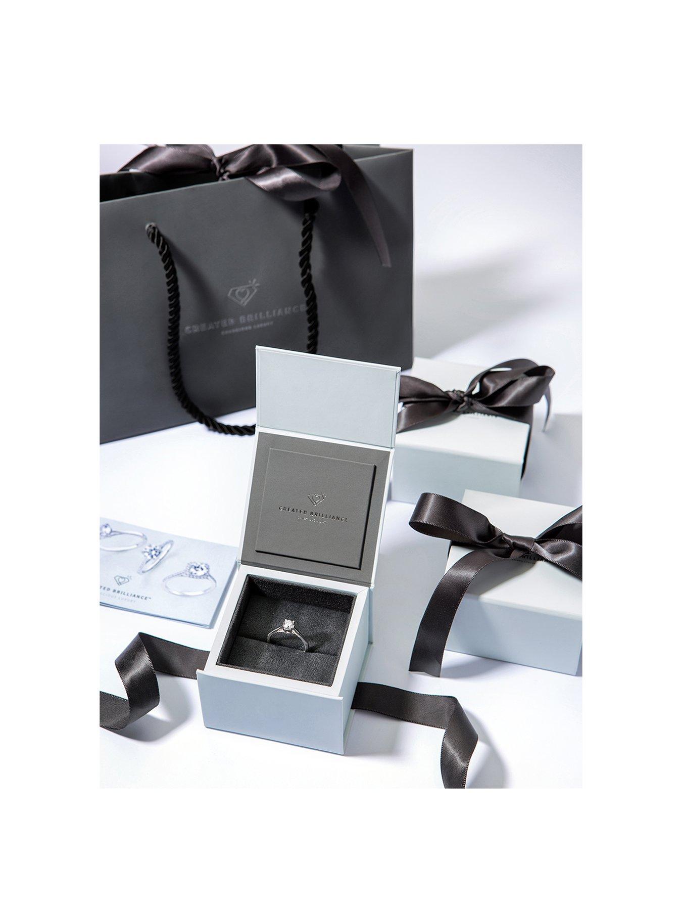 Image 5 of 7 of Created Brilliance Celia Created Brilliance 9ct White Gold 0.50ct Lab Grown Diamond Solitaire Ring