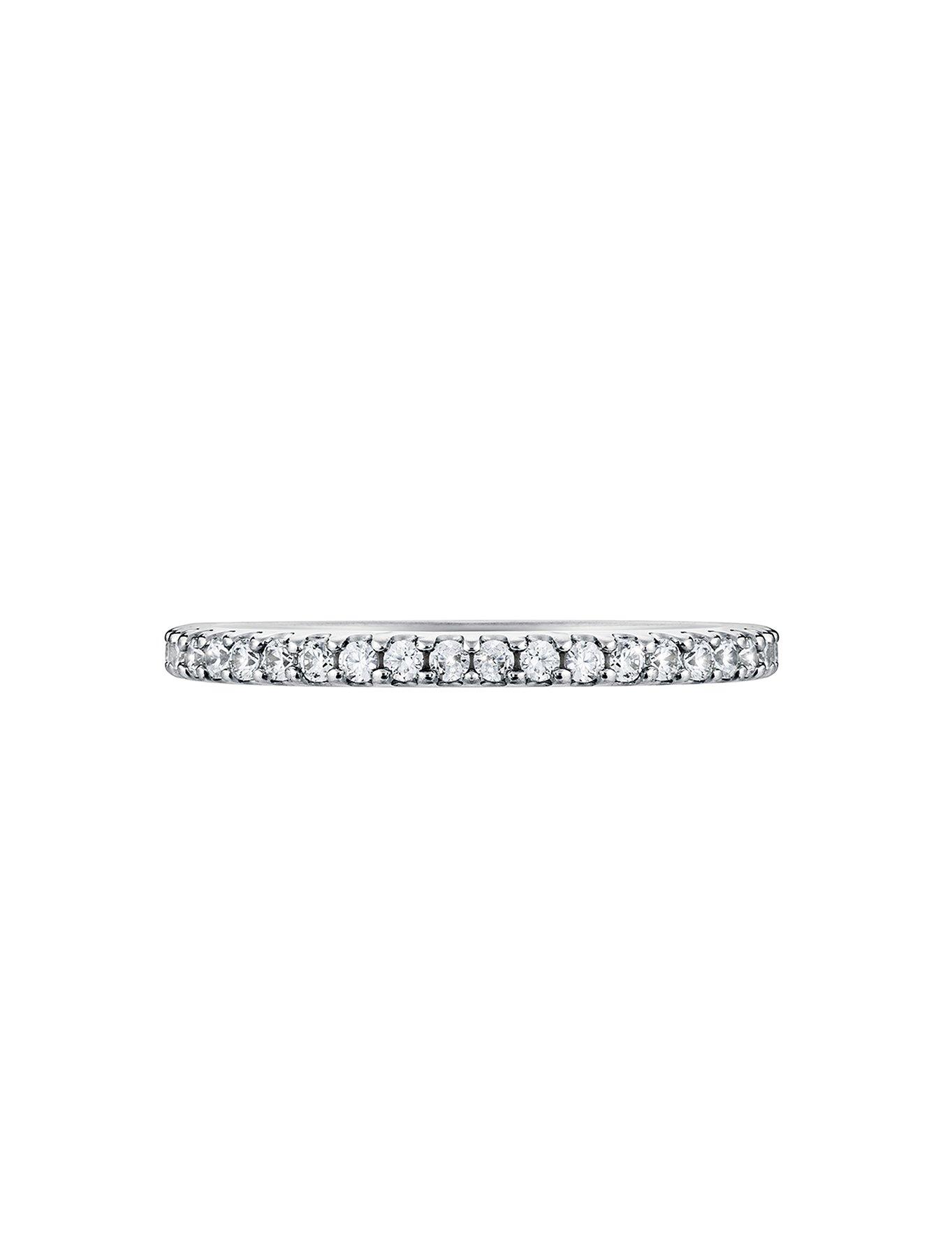 Image 2 of 7 of Created Brilliance Odette Created Brilliance 9ct White Gold 0.25ct Lab Grown Diamond Full Eternity Ring
