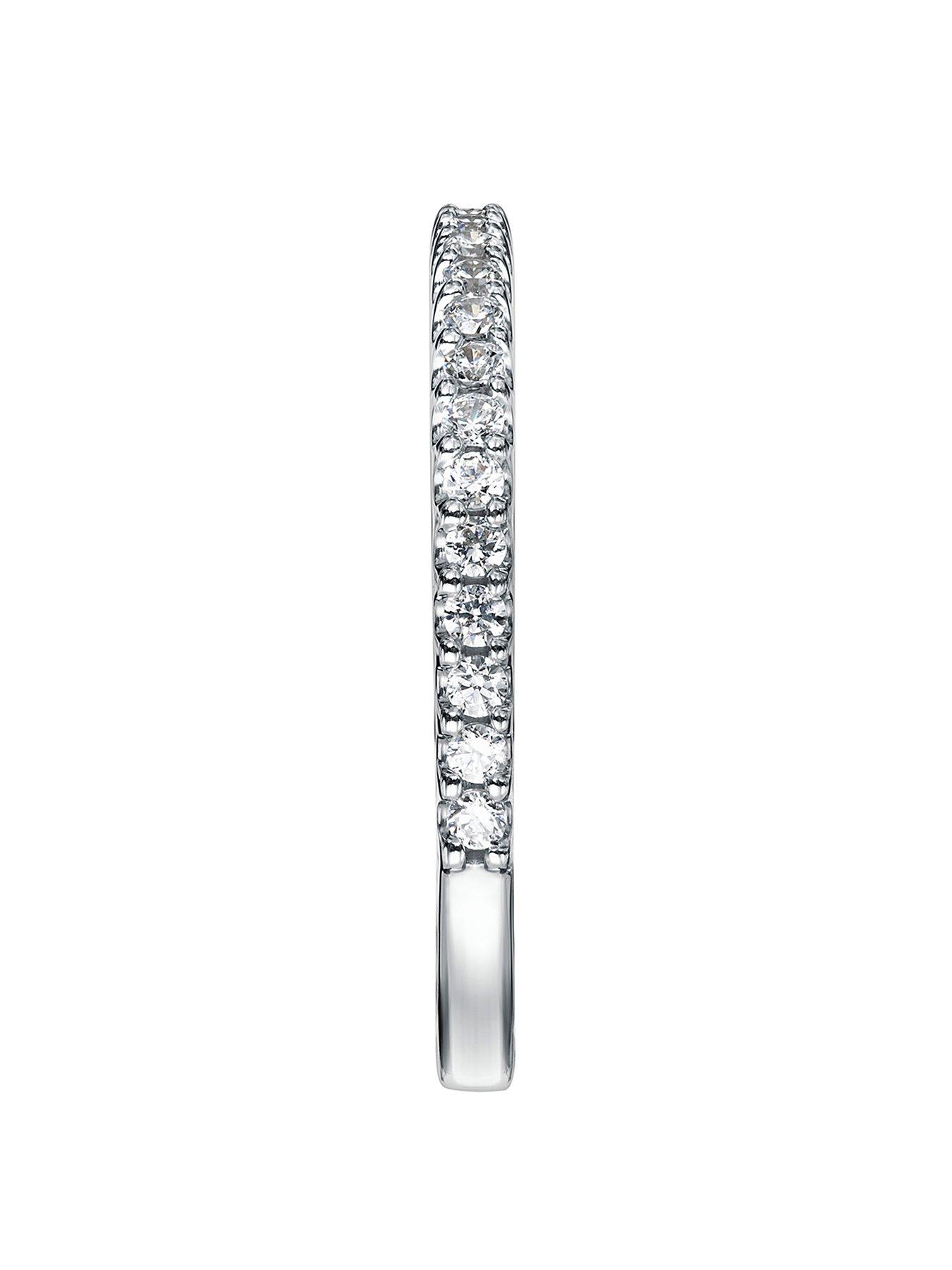 Image 3 of 7 of Created Brilliance Odette Created Brilliance 9ct White Gold 0.25ct Lab Grown Diamond Full Eternity Ring