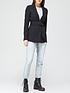  image of v-by-very-belted-tailored-jacket-blacknbsp