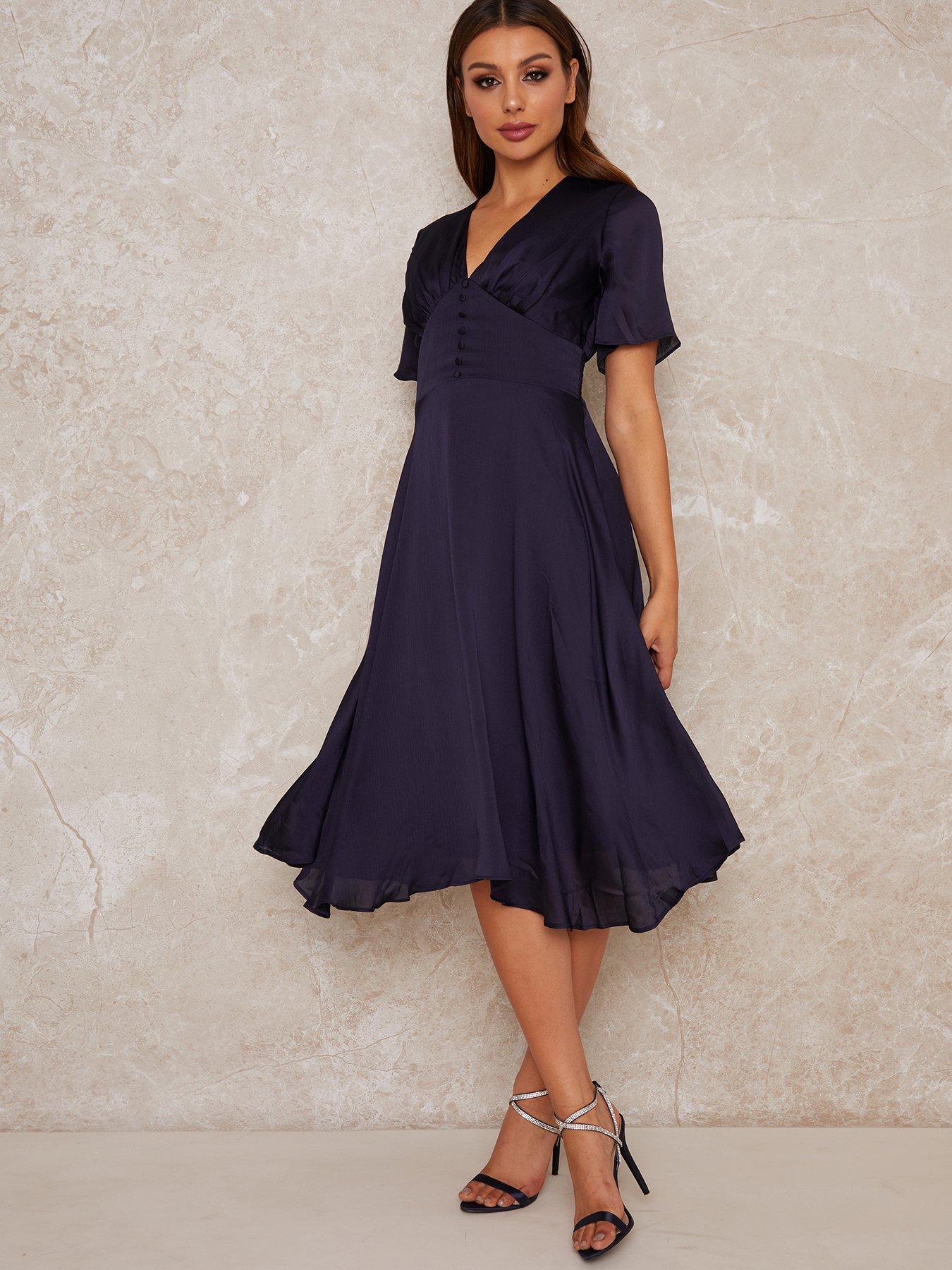 littlewoods navy dress