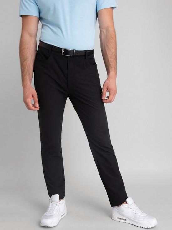 front image of calvin-klein-golf-genius-stretch-trousers-blacknbsp
