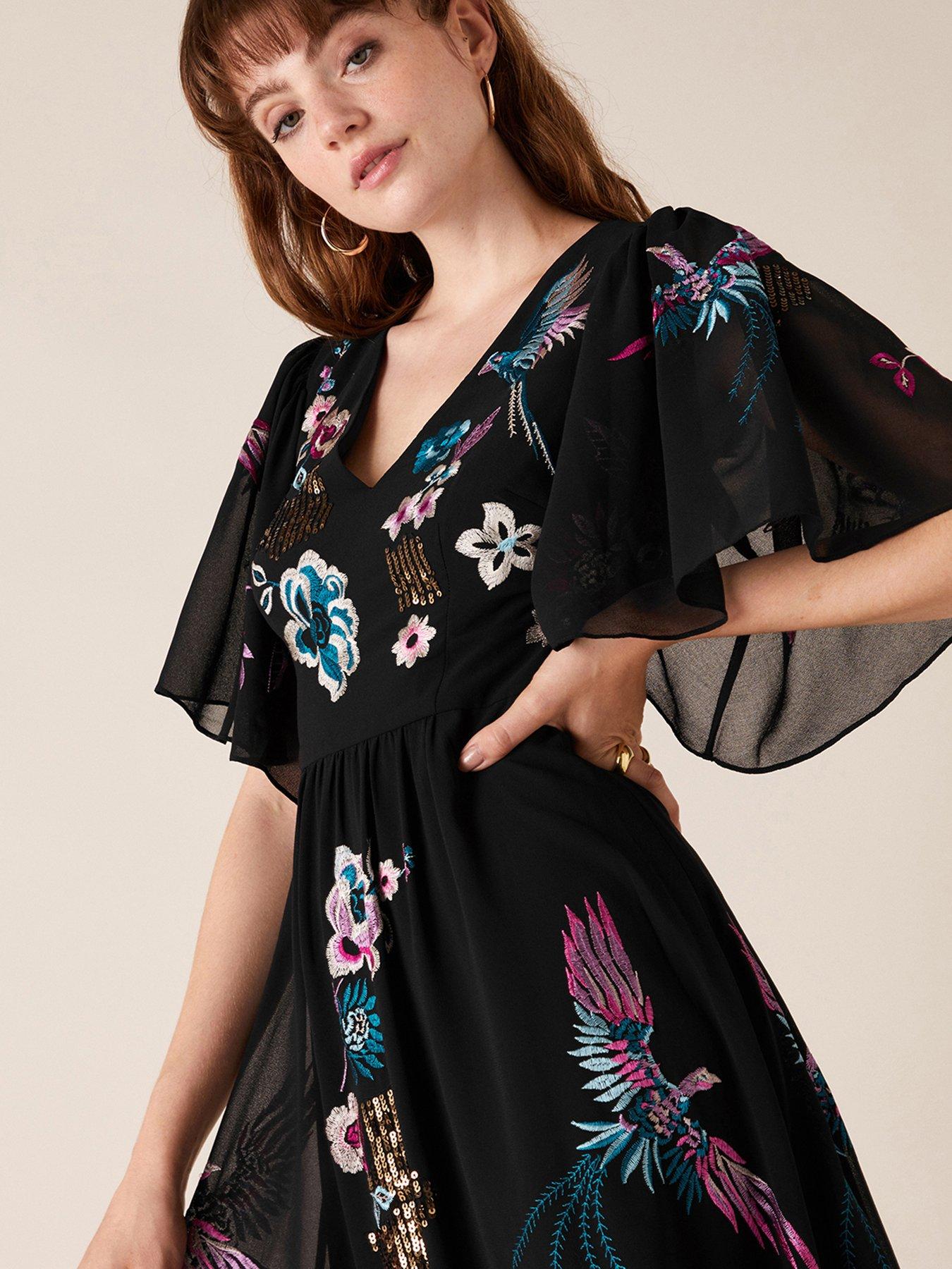 monsoon charlotte high low dress
