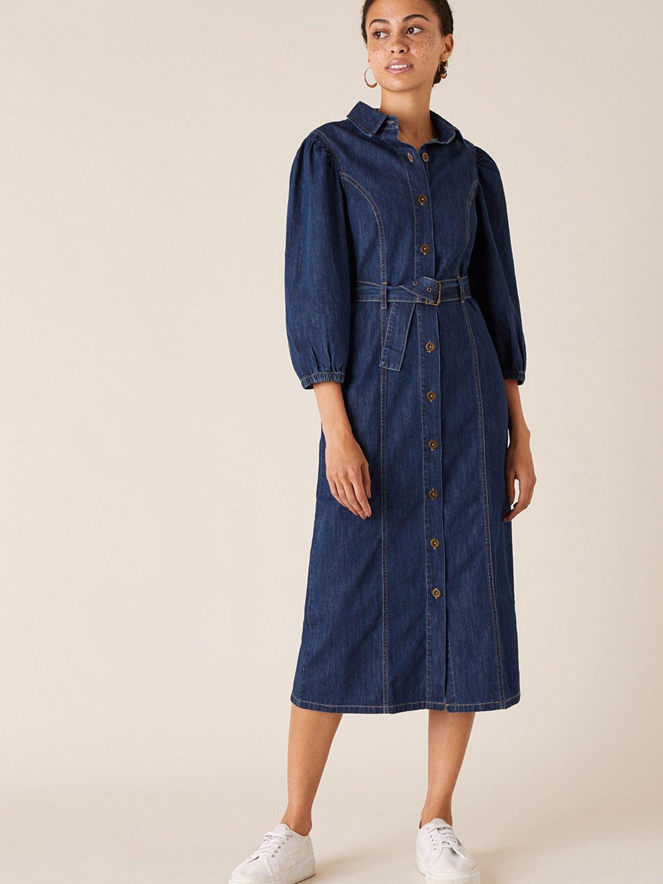 littlewoods denim dress