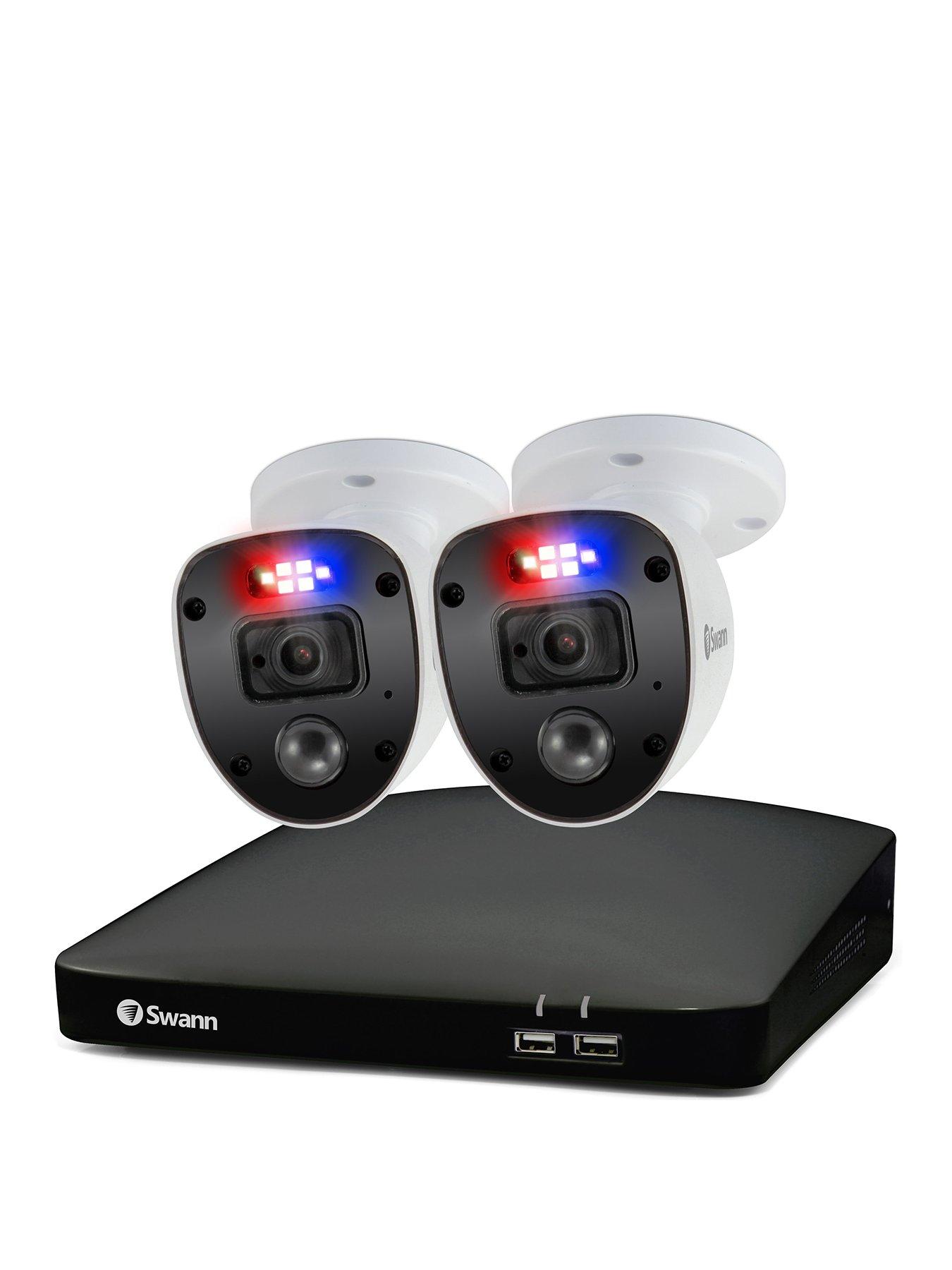 Swann Smart Security CCTV System: 4 Chl 1080p 1TB HDD DVR, 2 x PRO