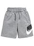  image of nike-boys-sportswear-club-short-grey