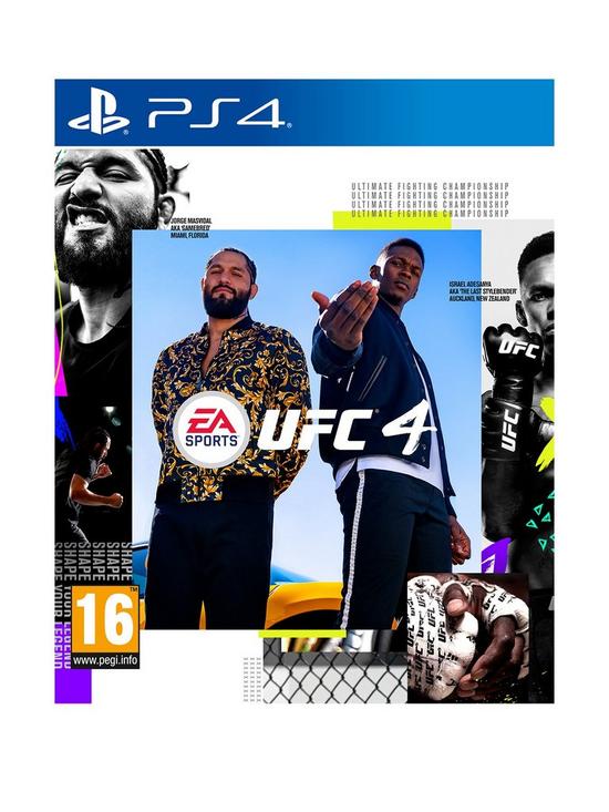 front image of playstation-4-ufc-4