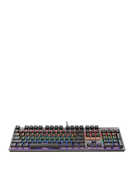 stillFront image of trust-gxt865-astanbspmechanical-gaming-keyboardnbsp--with-7-colour-modes-amp-gaming-mode