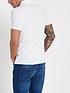 image of river-island-essential-regular-fit-polo-whitenbsp