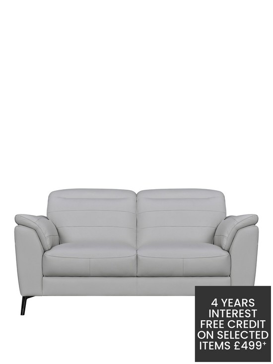 front image of eden-realnbspleatherfaux-leather-2-seater-sofa