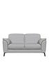  image of eden-realnbspleatherfaux-leather-2-seater-sofa