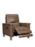  image of harlow-real-leatherfaux-leather-power-recliner-armchair