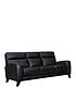  image of emma-real-leatherfaux-leather-3nbspseater-sofa