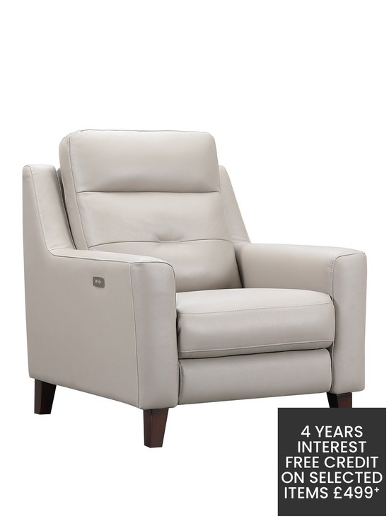 outfit image of farrow-leather-power-recliner-armchair