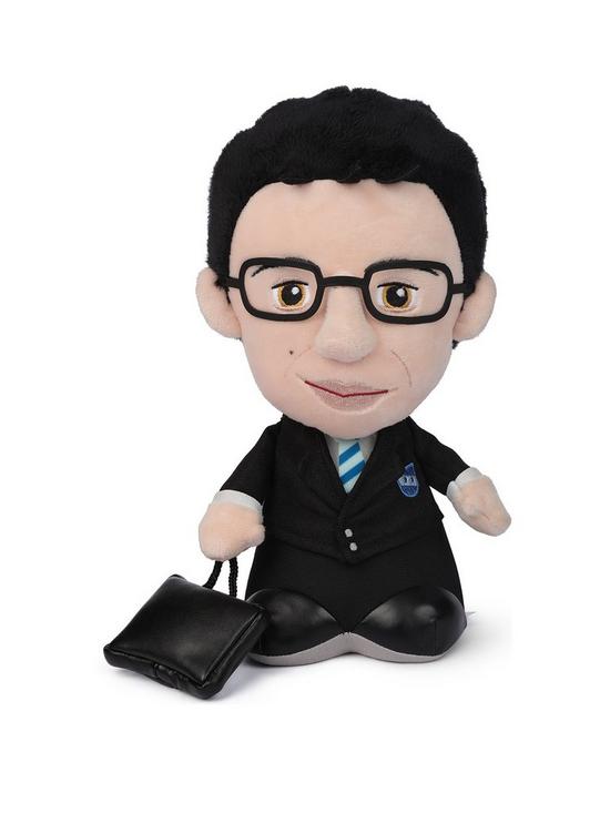 front image of the-inbetweeners-talking-will-plush