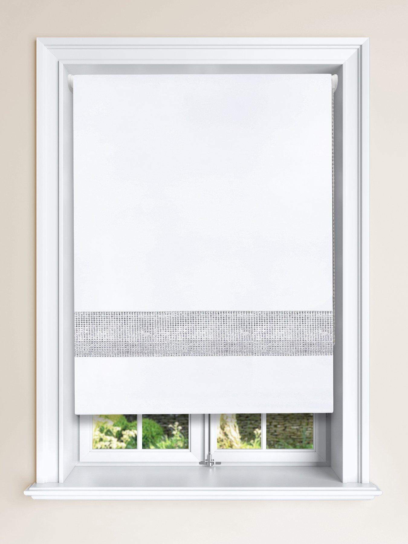 The Very Collection Diamante Blackout Roller Blind