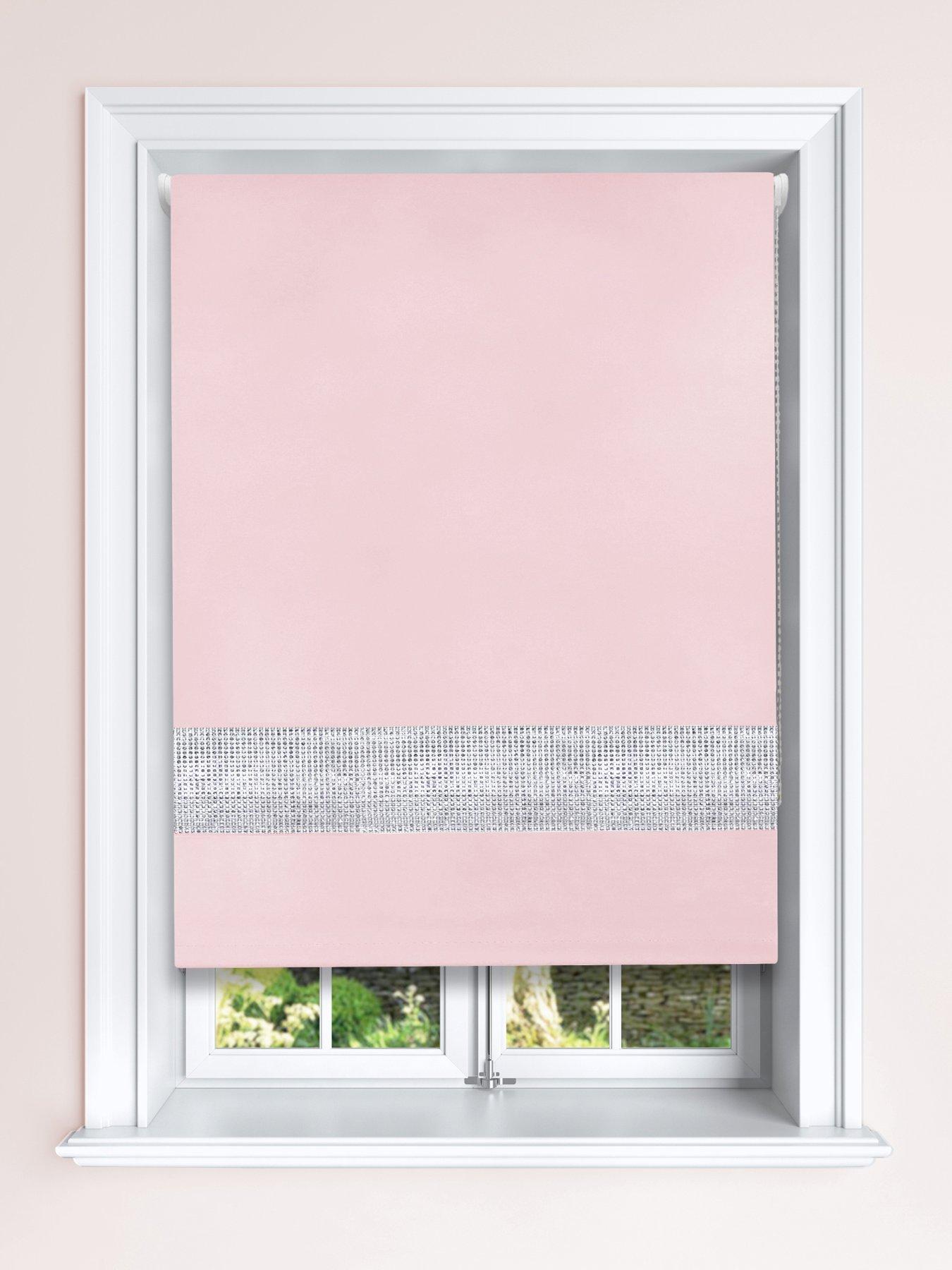 The Very Collection Diamante Blackout Roller Blind